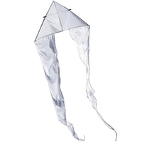 6.5 Foot White Pyro Delta Kite - Kitty Hawk Kites Online Store