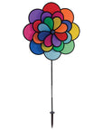 Triple Wheel 24 Petal Flower Wind Spinner - Kitty Hawk Kites Online Store