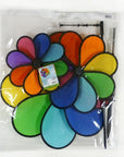 Triple Wheel 24 Petal Flower Wind Spinner - Kitty Hawk Kites Online Store