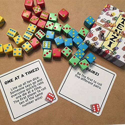 TENZI 77 Ways to Play The Add-on Card Set for The Dice Party Game - Ages 7 to 97 - Kitty Hawk Kites Online Store