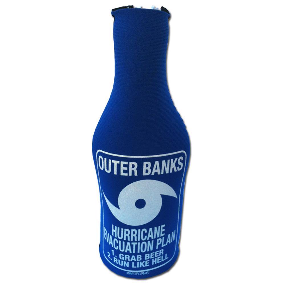 OBX Hurricane Evacuation Plan Bottle Huggie - Kitty Hawk Kites Online Store