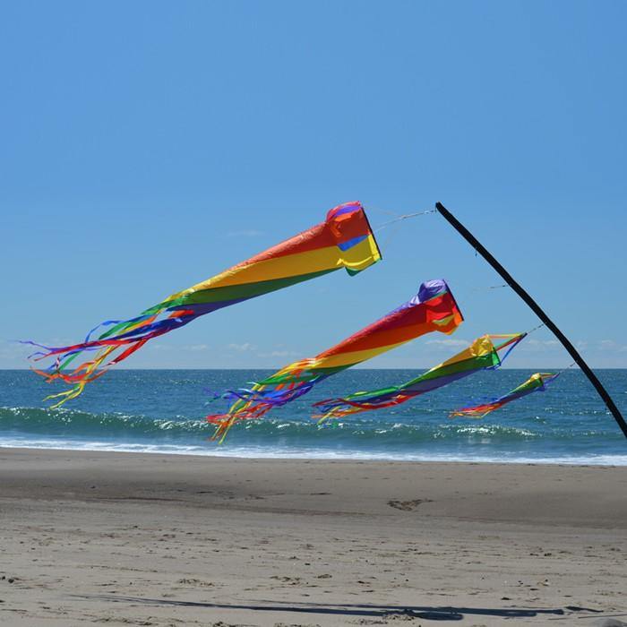 Rainbow 96 Inch Spinsock - Kitty Hawk Kites Online Store