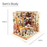 Sam's Study Library Wooden Dollhouse - Kitty Hawk Kites Online Store