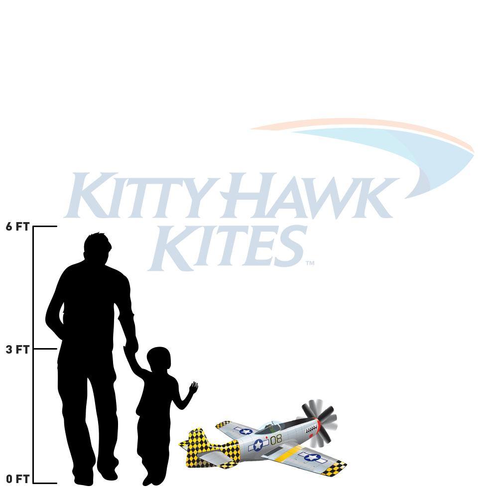 P-51 Mustang SuperSize 3-D Airplane Kite - Kitty Hawk Kites Online Store