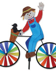 Scarecrow On Bike 20 Inch Wind Spinner - Kitty Hawk Kites Online Store