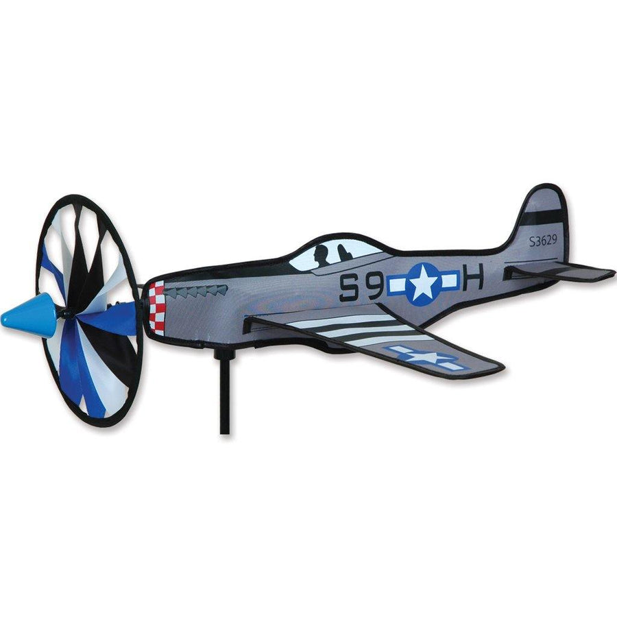 20 Inch P-51 Mustang Airplane Wind Spinner - Kitty Hawk Kites Online Store