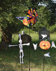 Pumpkin & Ghost 10in Halloween Whirligig Wind Spinner - Kitty Hawk Kites Online Store