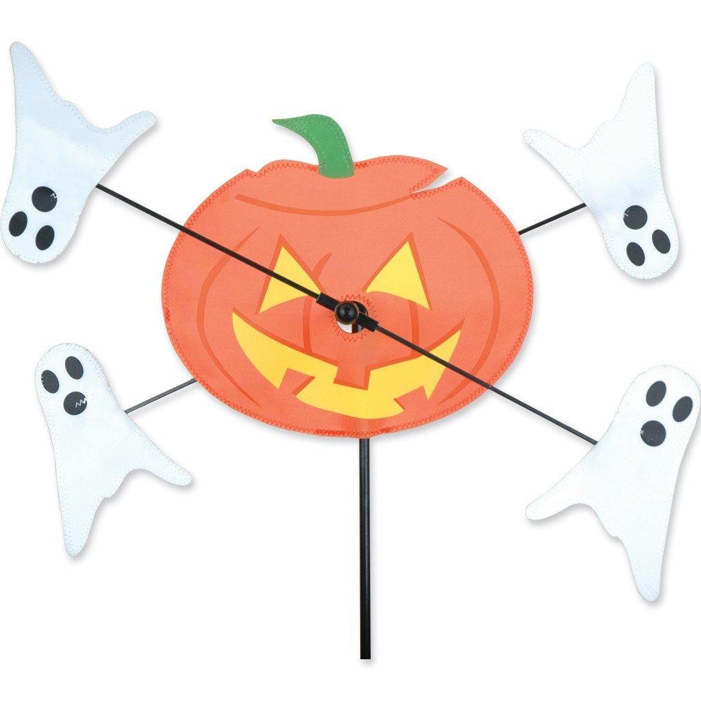 Pumpkin &amp; Ghost 10in Halloween Whirligig Wind Spinner - Kitty Hawk Kites Online Store