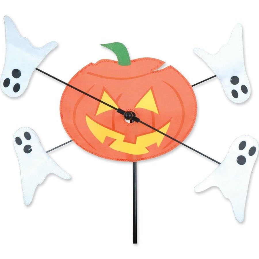Pumpkin & Ghost 10in Halloween Whirligig Wind Spinner - Kitty Hawk Kites Online Store