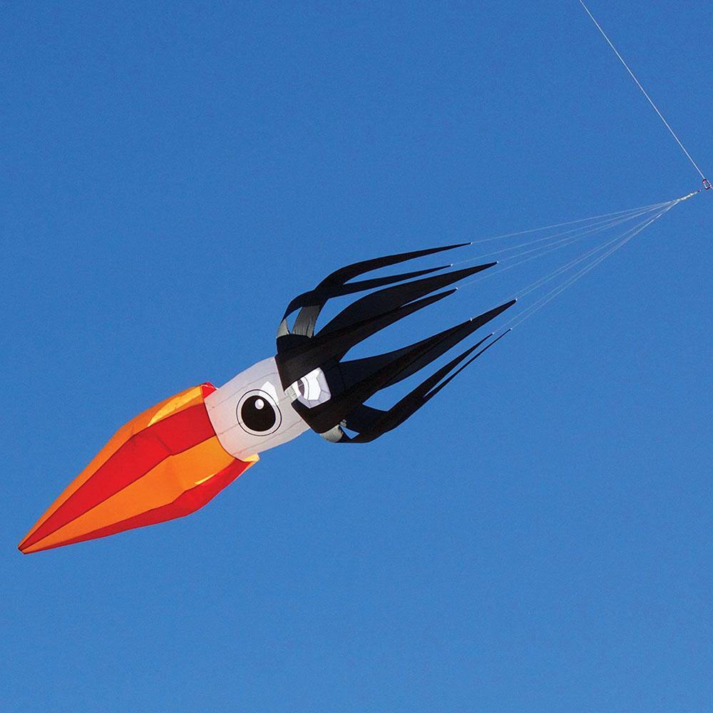 11 Foot Flying Squid Kite Line Laundry - Kitty Hawk Kites Online Store