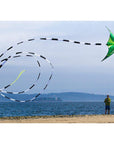 Prism Black/White 75 Foot Kite Tube Tail - Kitty Hawk Kites Online Store