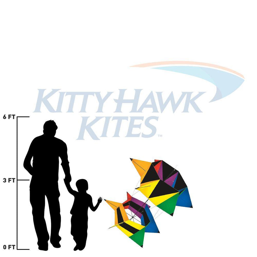 SpinBox 36 Inch Rotating Box Kite - Cosmetic Defect - Kitty Hawk Kites Online Store