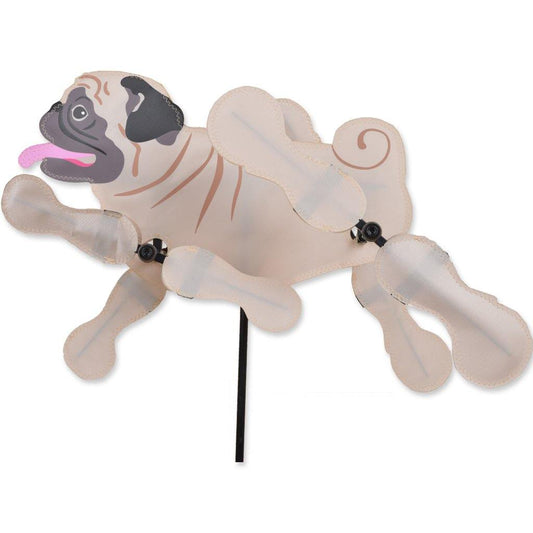Pug 15 Inch Whirligig Wind Spinner - Kitty Hawk Kites Online Store