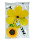 12 Inch Sunflower Wind Spinner With Leaves - Kitty Hawk Kites Online Store