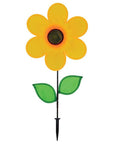 12 Inch Sunflower Wind Spinner With Leaves - Kitty Hawk Kites Online Store