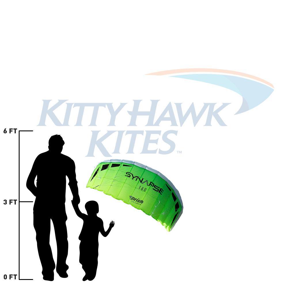Prism - Synapse 140 Dual Line Stunt Foil Kite – Kitty Hawk Kites