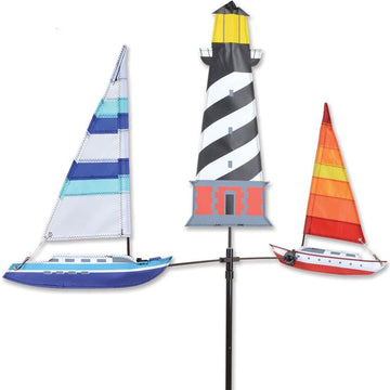 Lighthouse Carousel Wind Spinner - Kitty Hawk Kites Online Store