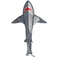 7 Foot Grey Shark Kite - Custom KHK Color - Kitty Hawk Kites Online Store