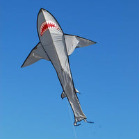 7 Foot Grey Shark Kite - Custom KHK Color - Kitty Hawk Kites Online Store