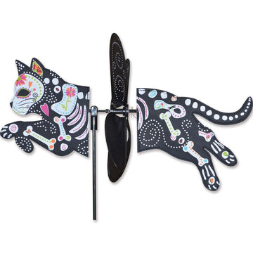 Petite Day of Dead Cat Wind Spinner - Kitty Hawk Kites Online Store
