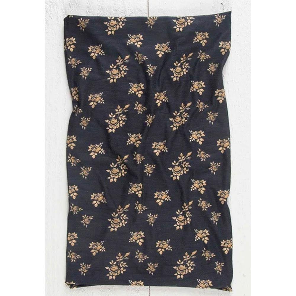 Black & Cream Floral Boho Bandeau® - Kitty Hawk Kites Online Store