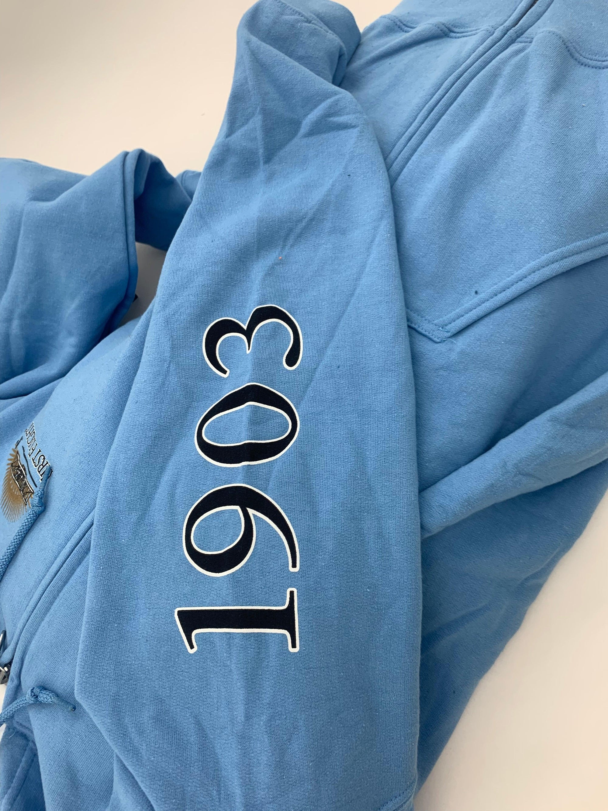 First Flight Sweatshirt - Light Blue - Kitty Hawk Kites Online Store