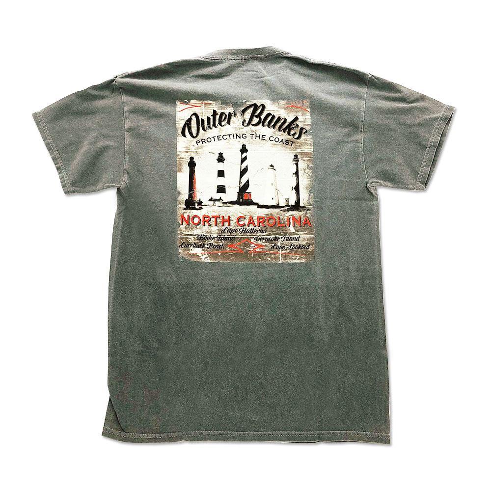 Outer Banks Lighthouses Short Sleeve T-Shirt - Kitty Hawk Kites Online Store