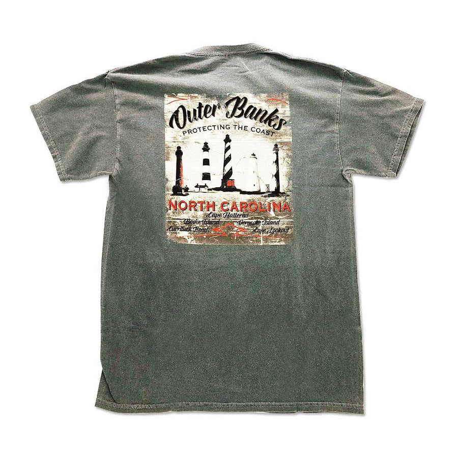 Outer Banks Lighthouses Short Sleeve T-Shirt - Kitty Hawk Kites Online Store