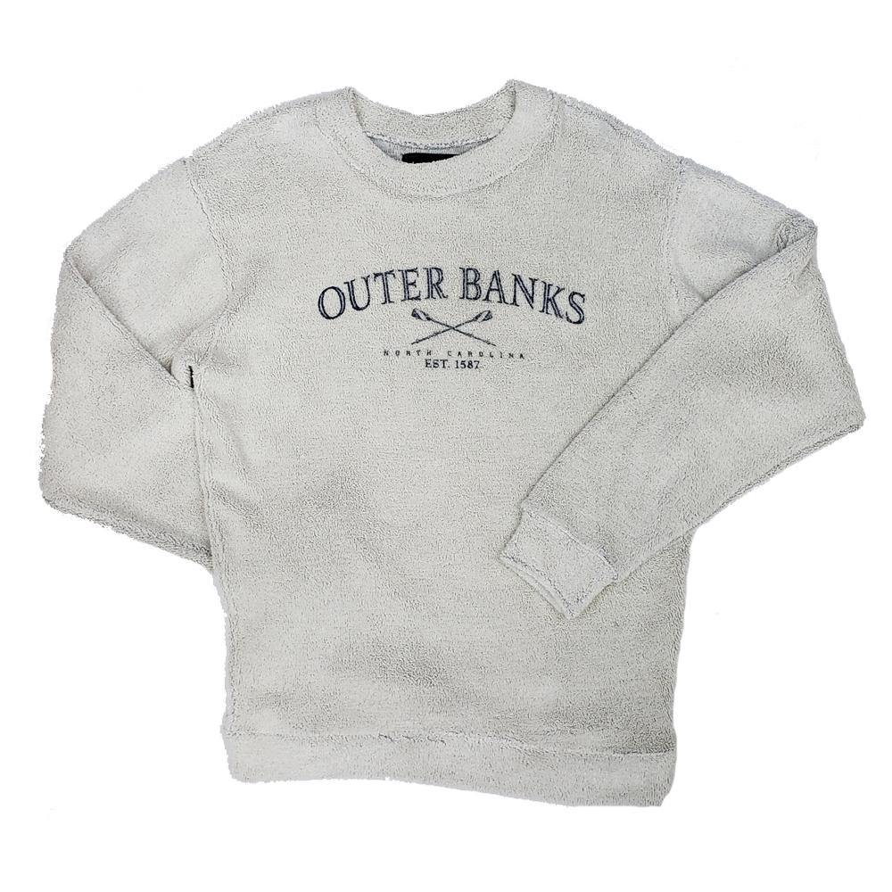 Outer Banks Terry Crew Neck Sweatshirt - Kitty Hawk Kites Online Store