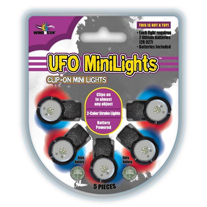 UFO Mini Kite Lights - 5 Pack - Kitty Hawk Kites Online Store