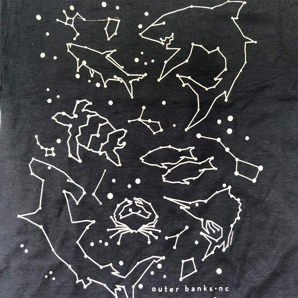 OB Youth Sea Life Constellation Tee - Kitty Hawk Kites Online Store