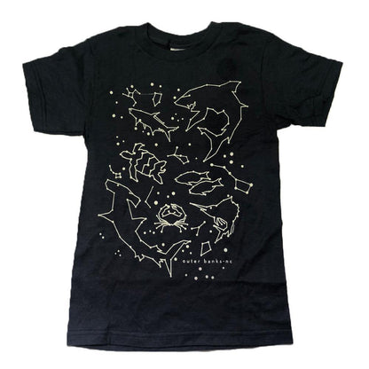 OB Youth Sea Life Constellation Tee - Kitty Hawk Kites Online Store