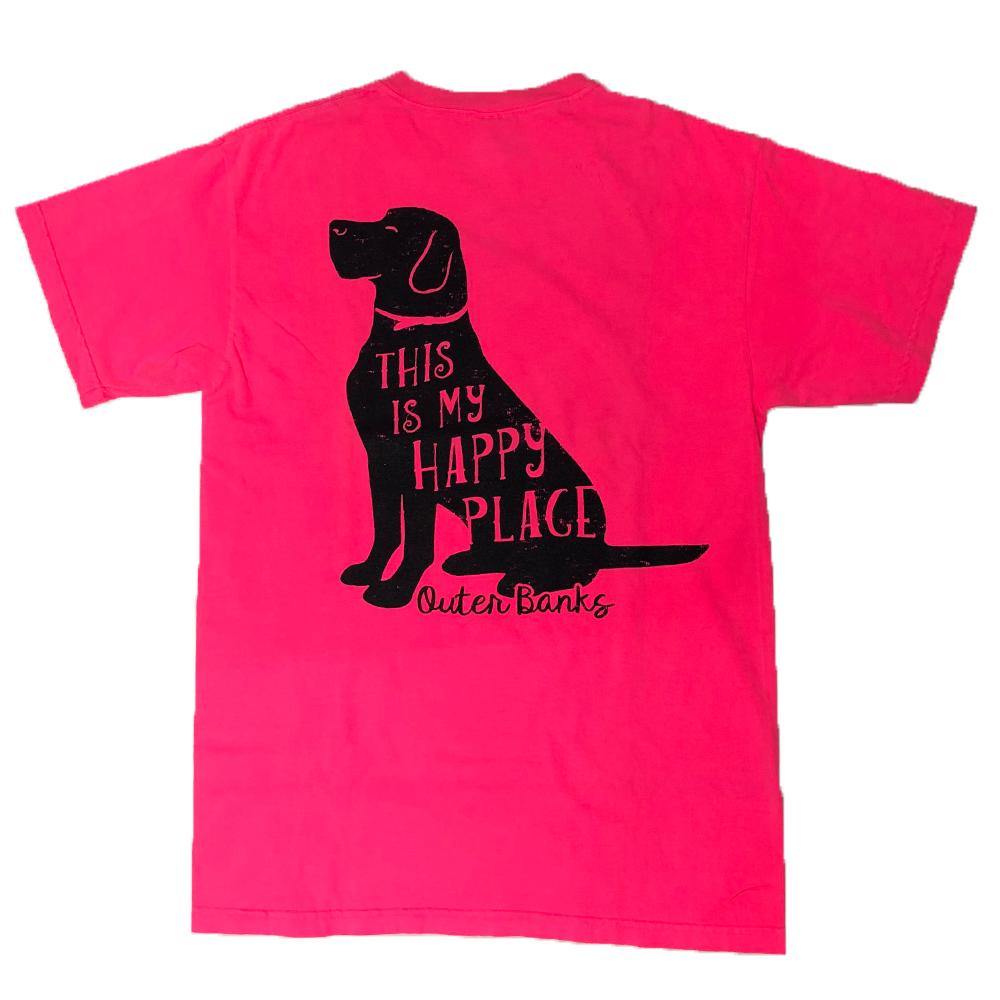 This is My Happy Place Dog Tee - Kitty Hawk Kites Online Store