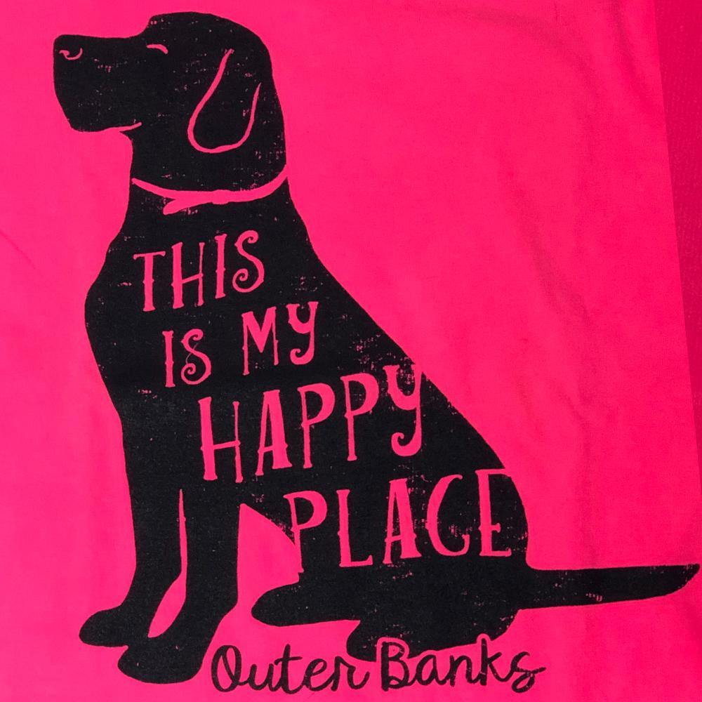 This is My Happy Place Dog Tee - Kitty Hawk Kites Online Store