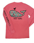 Outer Banks Wish List Whale Long Sleeve T-Shirt - Kitty Hawk Kites Online Store