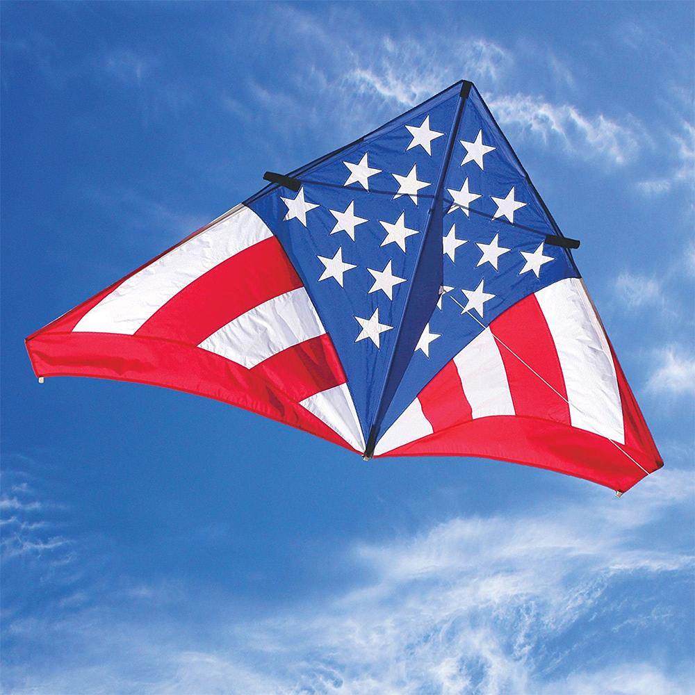 7 Foot USA Levitation Delta Kite - Kitty Hawk Kites Online Store