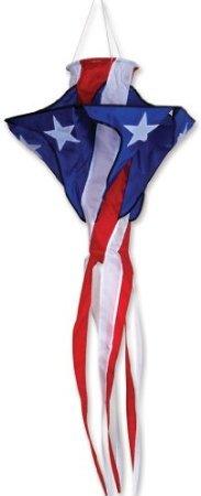 Patriotic Star Twister 30" Wind Spinner - Kitty Hawk Kites Online Store