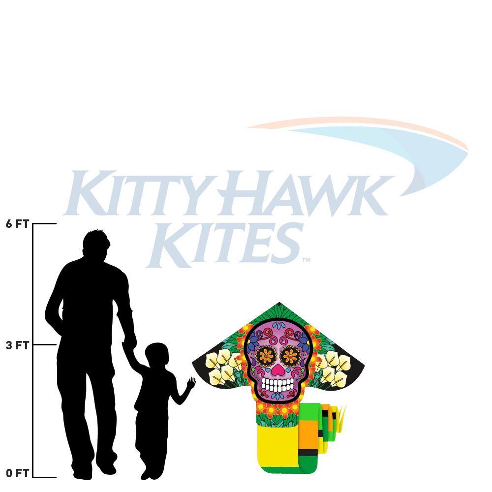 Sugar Skull Delta XLT Kite - Kitty Hawk Kites Online Store