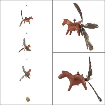 Wood Horse Whirly Mobile - Kitty Hawk Kites Online Store