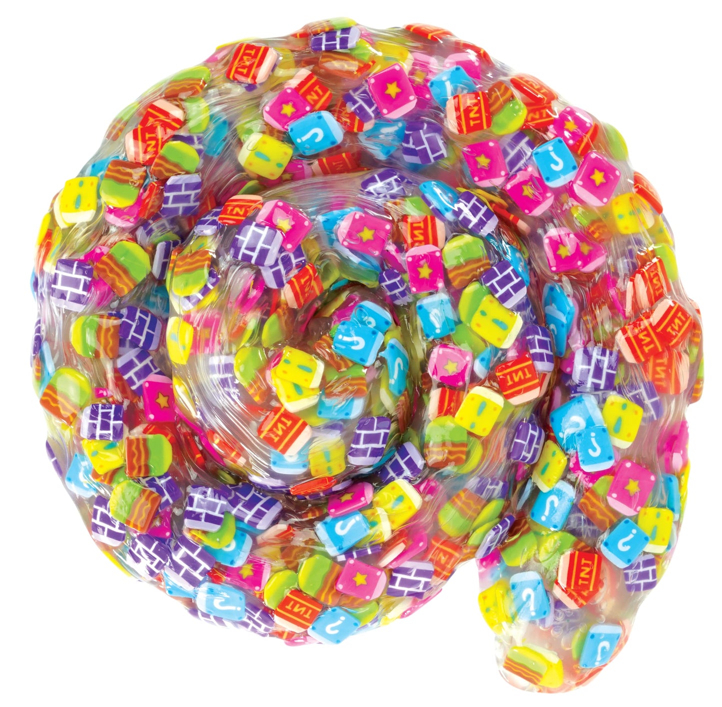 Crazy Aaron's Thinking Putty 4" Tin - Arcade Adventure Hide Inside - Clear Putty with Hidden Pieces, Non Toxic - Never Dries Out