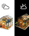 Cathy's Flower House Miniature Wooden Dollhouse - Kitty Hawk Kites Online Store