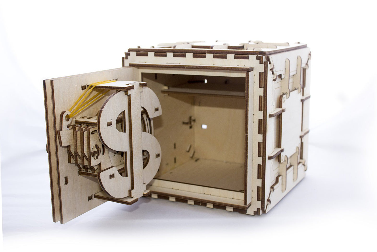 UGEARS Model Safe Kit | 3D Wooden Puzzle | DIY Mechanical Safe