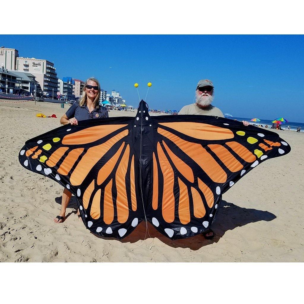 Big Rabbit Kite Giant Monarch Butterfly Kite – Kitty Hawk Kites