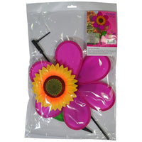 12 Inch Pink Sunflower Wind Spinner - Kitty Hawk Kites Online Store