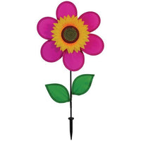 12 Inch Pink Sunflower Wind Spinner - Kitty Hawk Kites Online Store