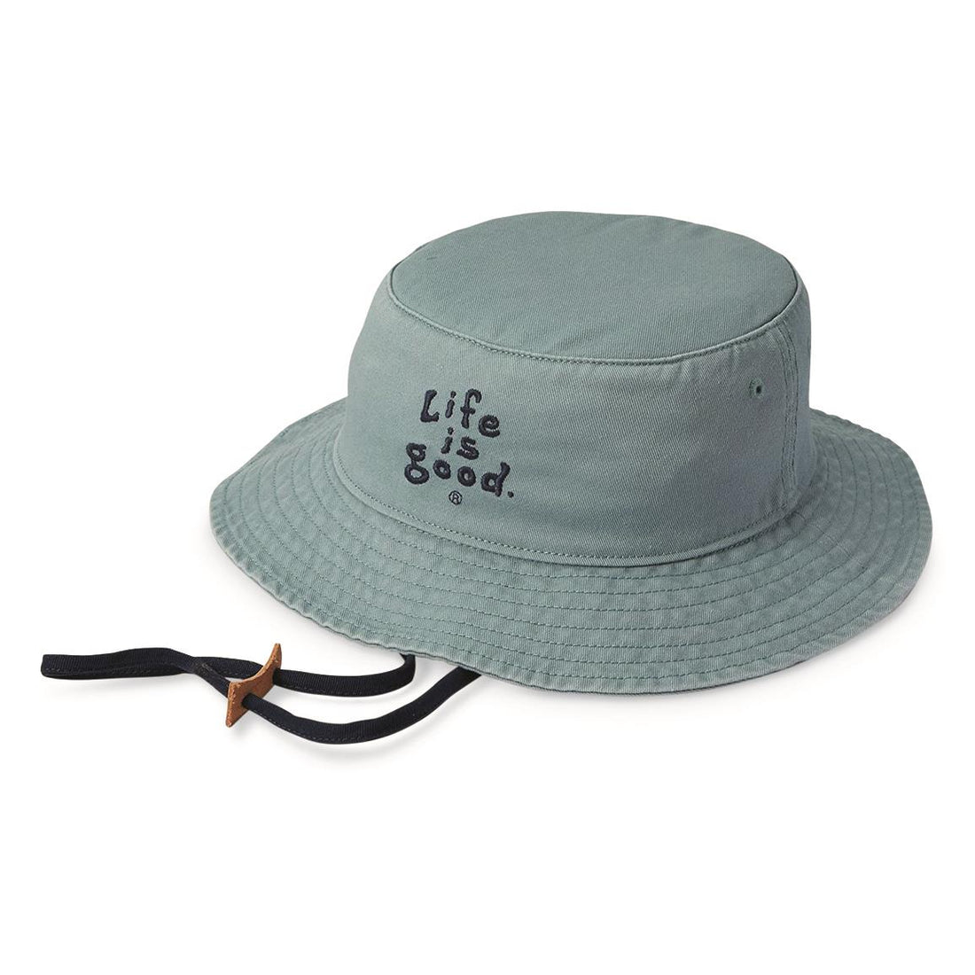 Life is Good Vintage Blue Bucket Hat