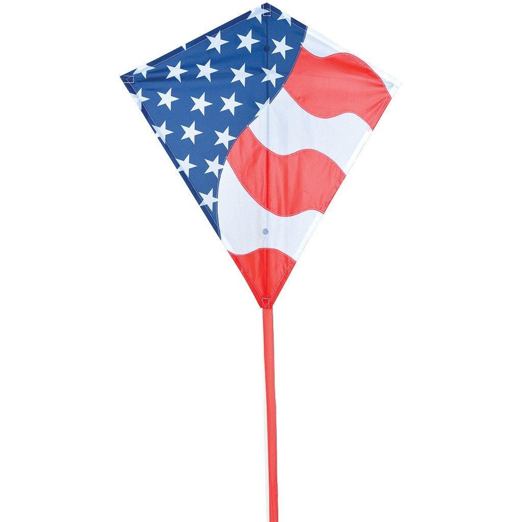 Patriotic 30 Inch Diamond Kite - Kitty Hawk Kites Online Store