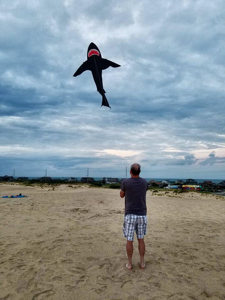 21 Foot Black Shark Kite - Kitty Hawk Kites Online Store