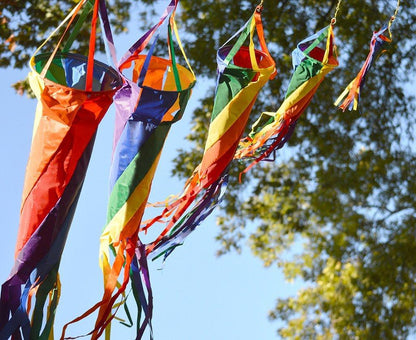 60in Rainbow Spinsock - Kitty Hawk Kites Online Store