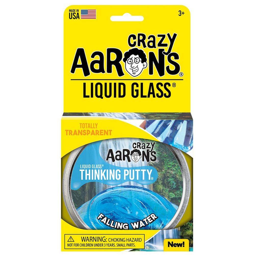 Crazy Aaron&#39;s Putty World Falling Water Liquid Glass Putty - Kitty Hawk Kites Online Store